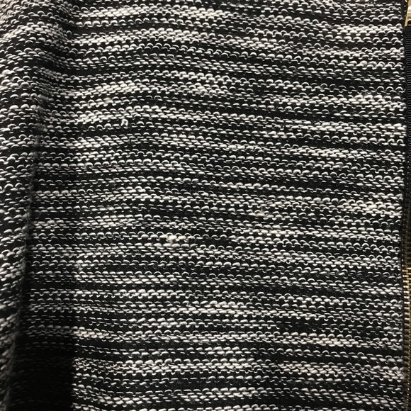 LOFT Dress with Textured Top and Black Bottom, 10 - Picture 7 of 8